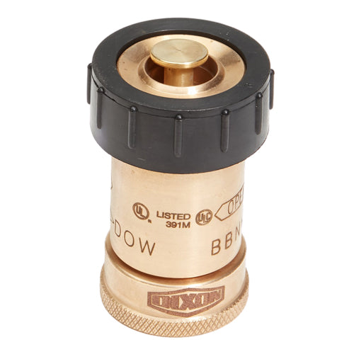 Brass 1" Heavy-Duty Industrial Nozzle (NPSH)