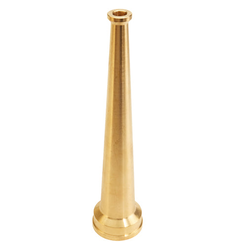 Brass 1 1/2" Smooth Bore Fire Nozzle (NH)