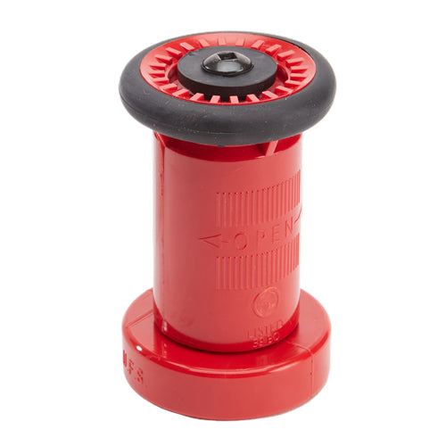 Plastic 2" Red Fire Nozzle (NPSH)