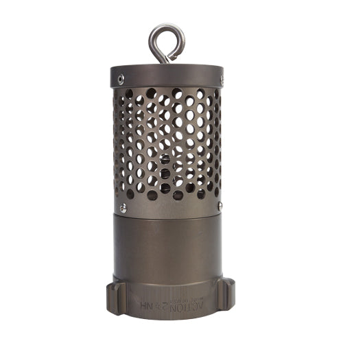 Aluminum 2 1/2" NH Barrel Strainer with Foot Valve (USA)