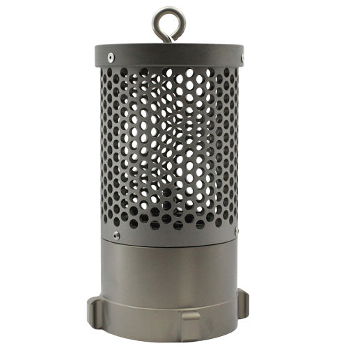 Aluminum 4" NH Barrel Strainer with Foot Valve (USA)