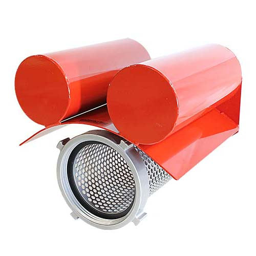 Aluminum 6" NH Self Leveling Floating Strainer