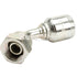 1/2" Female British Standard Parallel Pipe O-Ring Swivel 45˚ Elbow Hydraulic Fitting