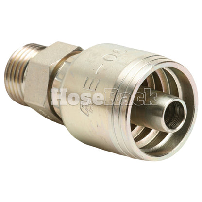 3/8" Male Flat Face (ORFS) Hydraulic Fitting