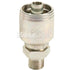 1/4" Male British Standard Parallel Pipe Hydraulic Fitting