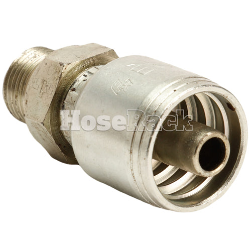 3/8" Male British Standard Parallel Pipe Hydraulic Fitting