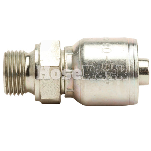 1/2" Male British Standard Parallel Pipe Hydraulic Fitting