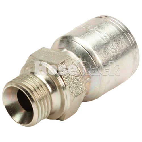 1/2" Male British Standard Parallel Pipe Hydraulic Fitting