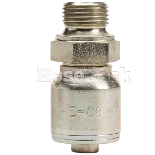 1/2" Male British Standard Parallel Pipe Hydraulic Fitting