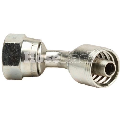 3/4" Female JIC Swivel 45˚ Elbow Hydraulic Fitting