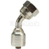 3/4" Female JIC Swivel 45˚ Elbow Hydraulic Fitting