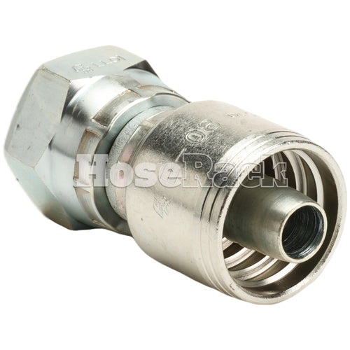 5/8" Female British Standard Parallel Pipe Cone Seat Swivel Hydraulic Fitting