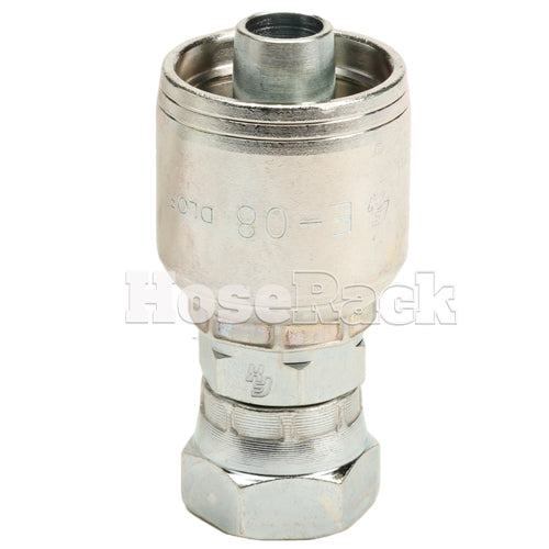 3/8" Female Face Seal Swivel (ORFS) Hydraulic Fitting