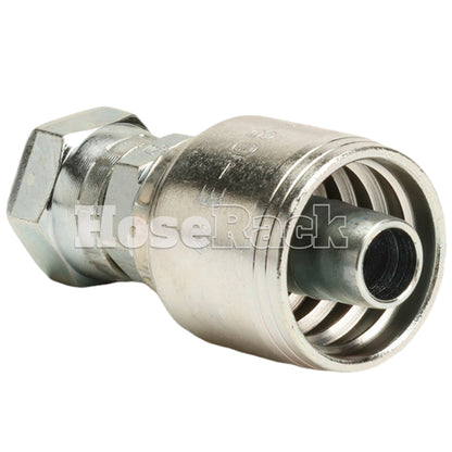 3/8" Female Face Seal Swivel (ORFS) Hydraulic Fitting