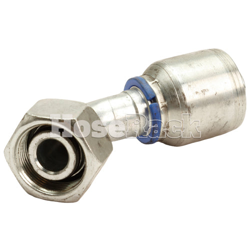 M26 X 1.5 Metric Female Light 45˚ (Light L18) with O-Ring 45˚ Elbow Hydraulic Fitting