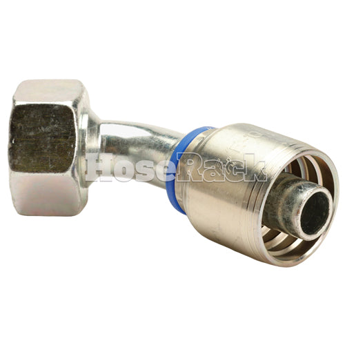 M30 X 2.0 Metric Female Light 45˚ (Light L22) with O-Ring 45˚ Elbow Hydraulic Fitting
