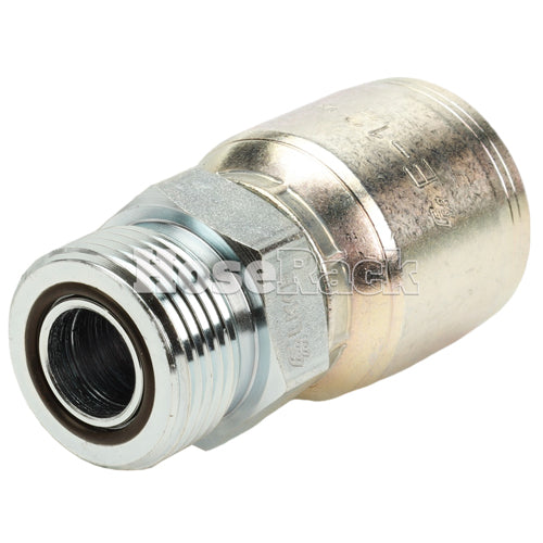 3/4" Male Flat Face (ORFS) Hydraulic Fitting