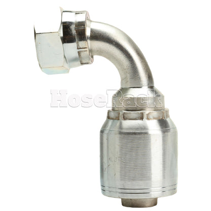 5/8" Female Face Seal Swivel 90˚ Elbow (ORFS) Hydraulic Fitting