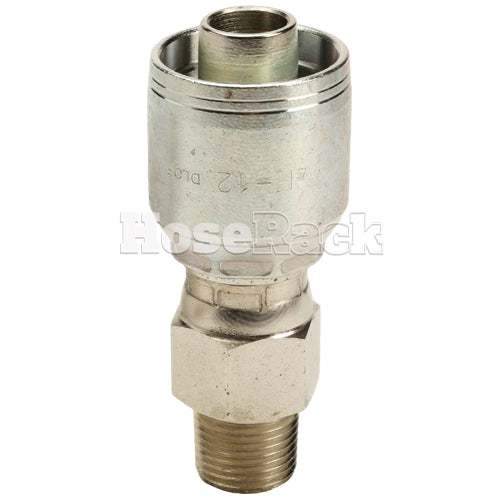 1/2" Male Pipe Swivel Hydraulic Fitting