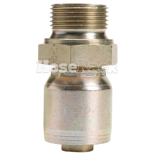 1" Male British Standard Parallel Pipe Hydraulic Fitting