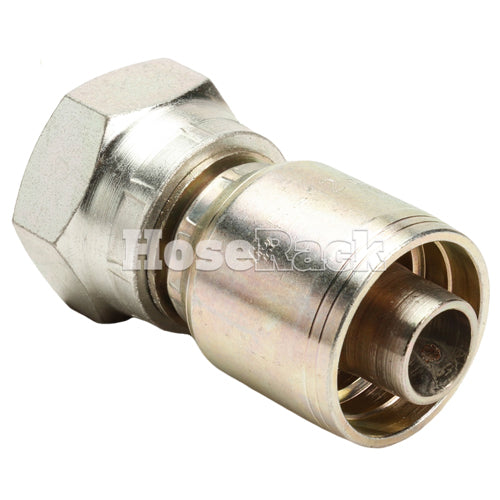 1" Female British Standard Parallel Pipe O-Ring Swivel Hydraulic Fitting