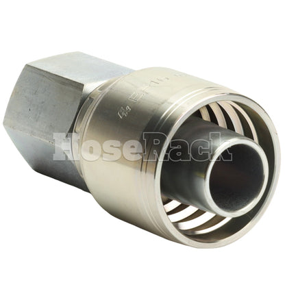 1" Female Pipe NPT (Non-Swivel) Hydraulic Fitting