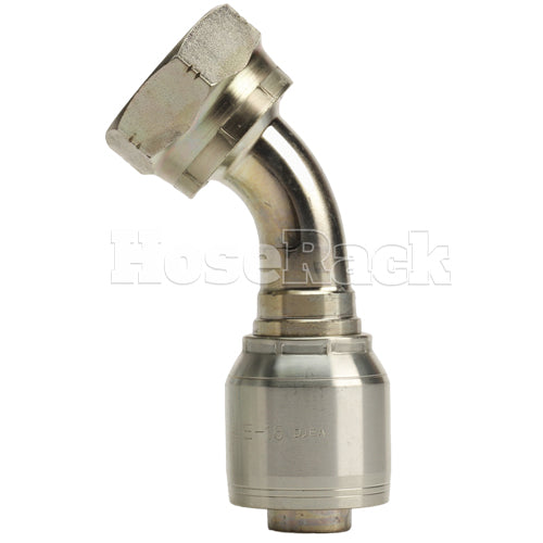 1 1/4" Female JIC Swivel 45˚ Elbow Hydraulic Fitting