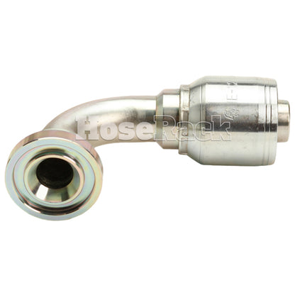 1/2" Code 61 Flange 90˚ Elbow Hydraulic Fitting